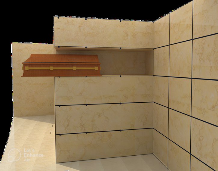 Bóveda preparada para exhumación