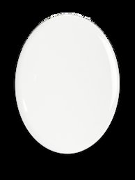 Foto porcelana en forma de óvalo